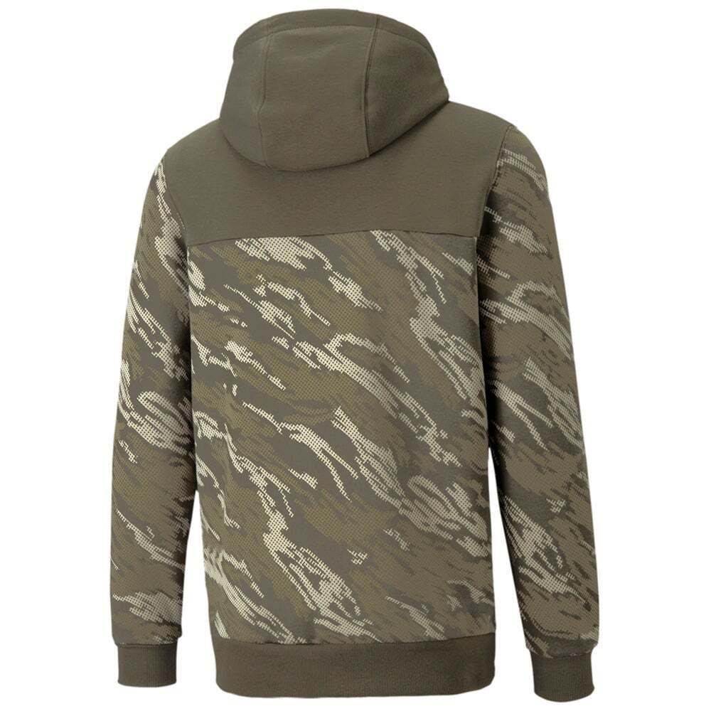 PUMA GRAPHIC AOP HOODIE GRAPE LEAF CAMO