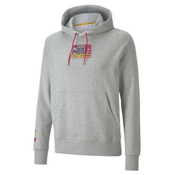 PUMA X HALEY HANSEN HOODY LIGHT GRAY