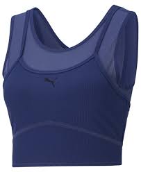 PUMA STUDIO LAYERED CROP TOP