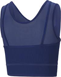 PUMA STUDIO LAYERED CROP TOP