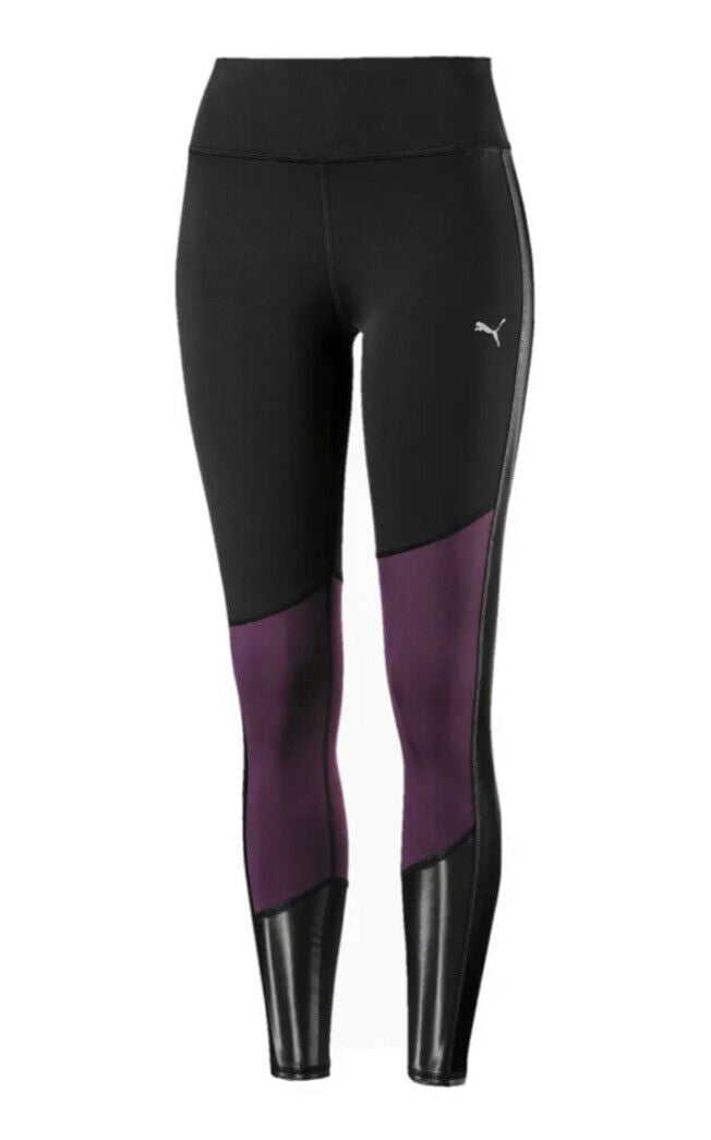 PUMA- After Glow 7/8 Tight- Black-Plum Purple