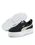 Puma Mayze Platform in black and off white