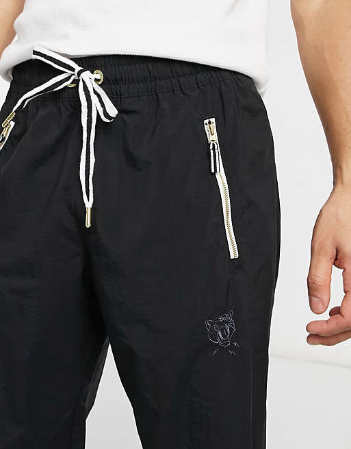Puma Men's Dream Shake Warmup Pant Black/White
