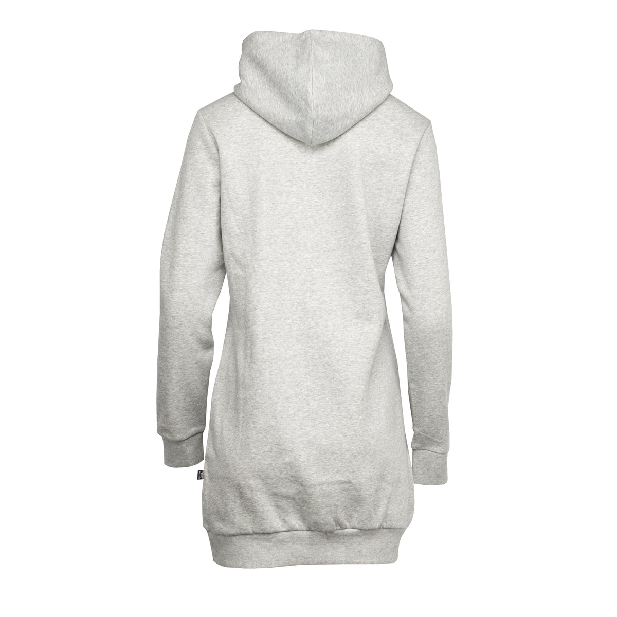 Puma Women's ESS Hooded Dress-Light Gray heather
