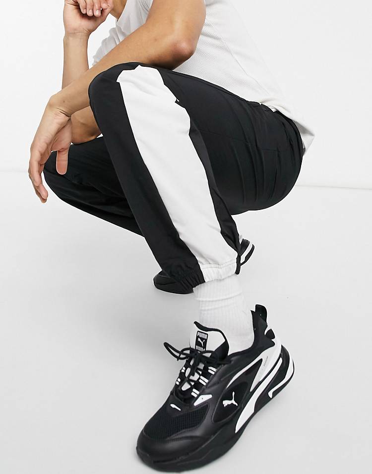 Puma Men's Dream Shake Warmup Pant Black/White