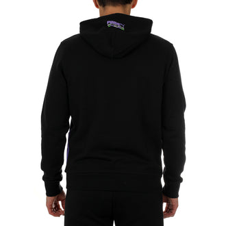 Puma Men's TFS Hoodie Black-Fluo Green