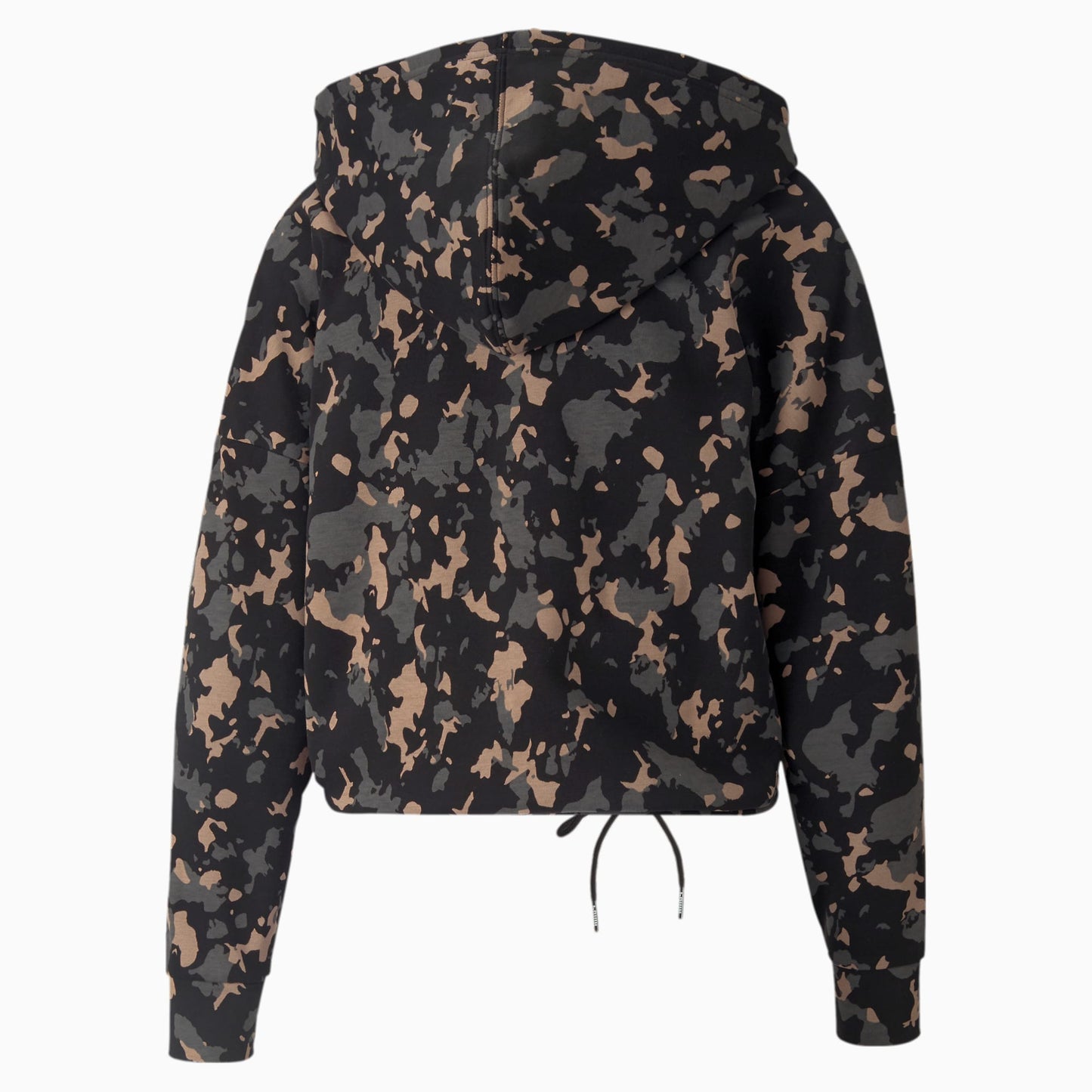 Puma Modern Crop Hoodie-Pink Camo