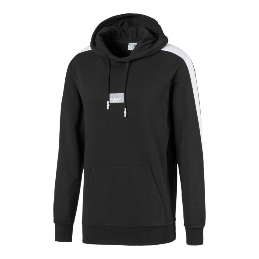 Puma Men's Avenir Graphic Hoodie-Black