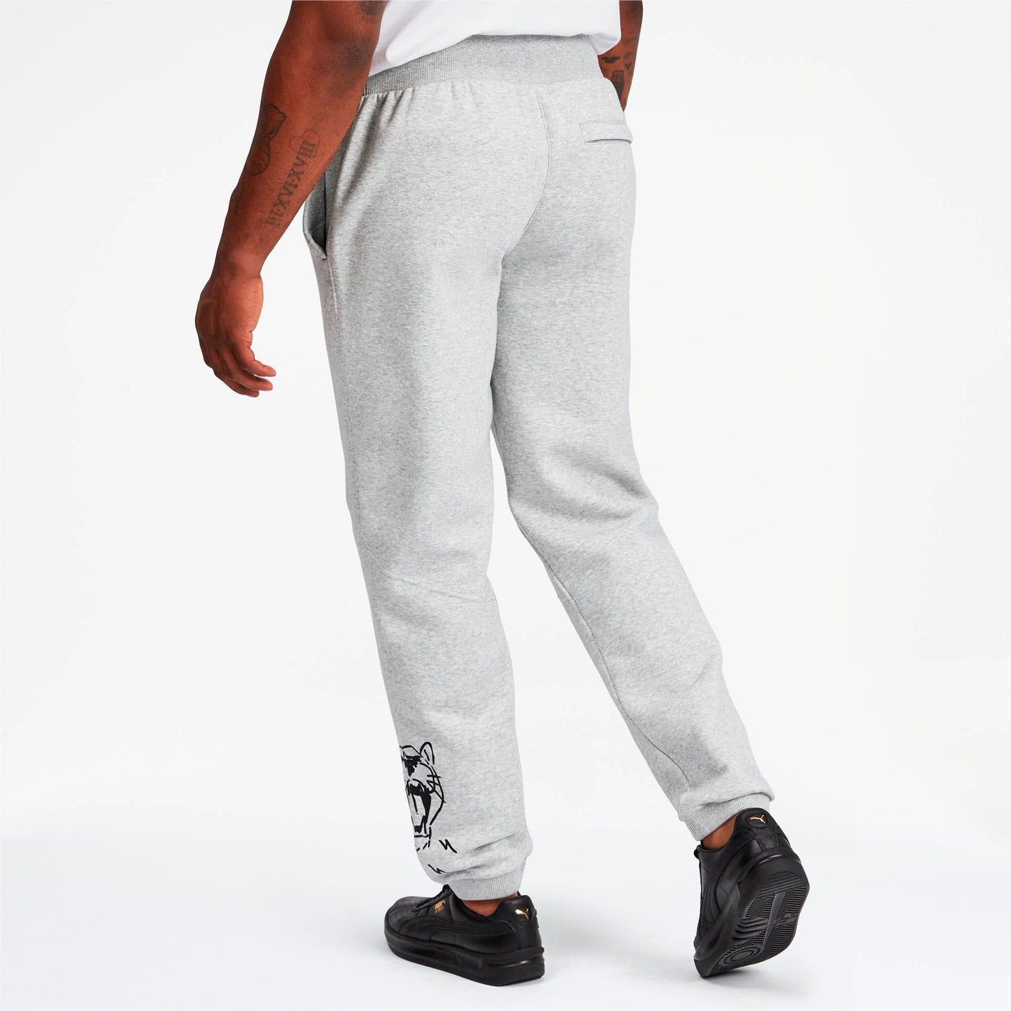 Puma Men's Court Sweat Pants CC Light Grey Heather