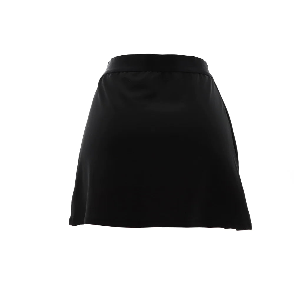 PUMA Classics Asymmetric Skirt- Black