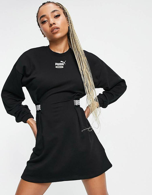 Puma Queen Long Sleeve Mini Dress