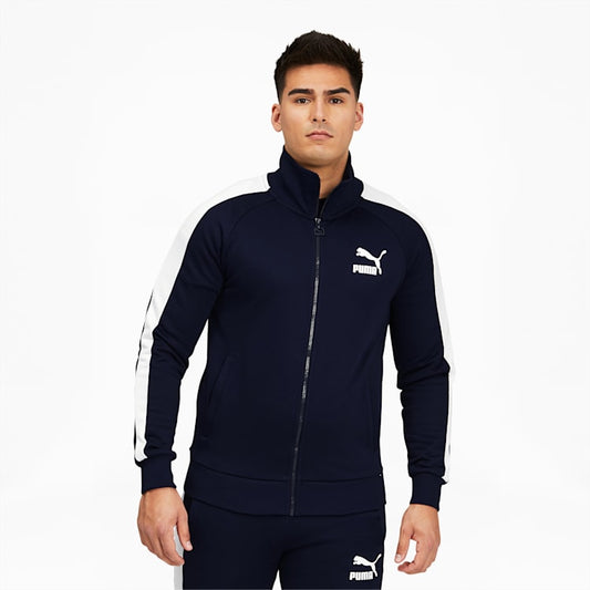PUMA Iconic T7 Jacket- Black & White