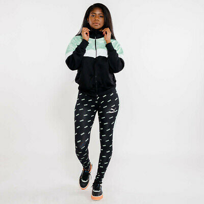 Puma Women's AOP Legging Mist Green