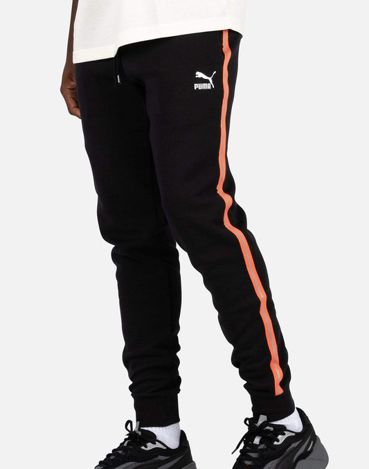 Puma Men's Sport Track Pants Cotton Black