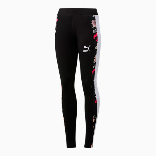 Puma Women's Trend AOP Legging Black-Floral